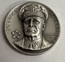 MEDALLIC ART CO Bronze Medal Douglas MacArthur 1.25” $48.41