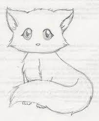 Drawing Of A Cat Dieren Tekenen Dierentekening Katten Tekening