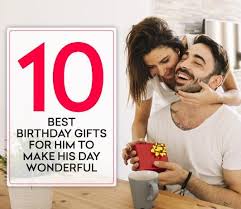 This creative gift for him will take his bar to a whole new level—especially since it comes with coordinating glasses. 10 Best Birthday Gifts For Him To Make His Day Wonderful Personalized Gifts For Dad Surprise Gifts For Him Best Birthday Gifts