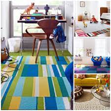 Cushioning the floor with foam mats, rubber flooring, or carpet is the way to go. Creating A Custom Rug With Stylish Flor Carpet Tiles Savvy Sassy Moms