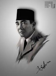 Ir Soekarno Fotografi Tempo Dulu Gambar Wajah Sketsa Wajah