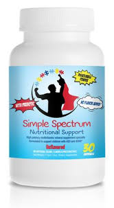Simple Spectrum Supplement Autism Multivitamin Mineral Multivitamin Brain Energy