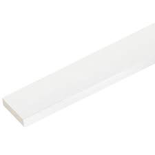 Veranda 3 4 In X 3 1 2 In X 8 Ft White Pvc Trim 6 Pack 827000002 Pvc Trim Pvc Trim Boards Window In Shower