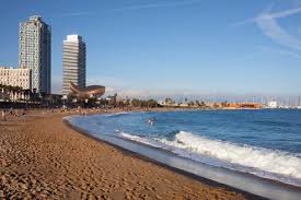 Maybe you would like to learn more about one of these? Spanien Barcelona Strand Von La Barceloneta Stockfoto