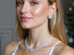 Platinum Wedding Earrings