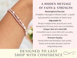 Serenity Prayer Bracelet Beaded Wrap Bracelet Prayer Gift for Recovery  Wisdom Bracelet for Women Gift Inspirational Jewelry God Grant Me