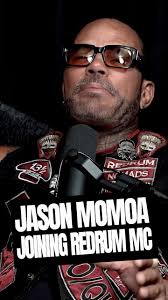 💀 Cliff, the President of Redrum MC, speaks out about the rumors of Jason  Momoa joining the club. From Hollywood to the hood — could Aquaman really  be part of a Native