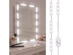 Minimalistic design with limited storage space. Led Vanity Mirror Lights Kit Makeup Light Vanity Dimmable Led Vanity Lights Touch Dimmer Led Module Light 9 8ft 60led Makeup Strip Lights Brightness Power Supply Bathroom Bedroom Vanity Lights Newegg Com