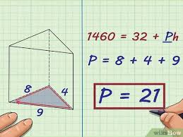 Suatu prisma segiempat memiliki alas berbentuk belah ketupat dengan ukuran diagonal. 4 Cara Untuk Mencari Tinggi Prisma Wikihow