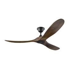 Light kits, downrods and remotes. Monte Carlo Fans 3mavr60 Maverick 3 Blade Ceiling Fan With Handheld Control In Contemporary Style 60 Inches Wide By 13 69 Inches High