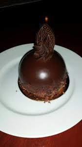 Chocolate Bomb From Zov S Bistro Chocolate Sphere With Creme Brule Inside Chocolate Bomb Food Food Diary