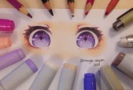 Tutorial How I Draw And Color Anime Eyes Anime Amino Easy way to draw anime eyes.