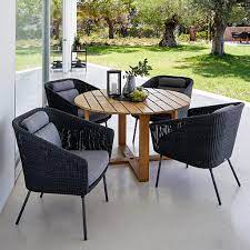 Folding picnic chairs, stylish egg chairs, comfortable 6. Mega Modern Rattan Garden Chair By Cane Line Garden Furniture