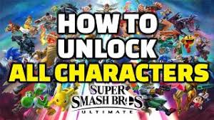 The 11 unlockabale characters of the . Can You Unlock All Smash Characters