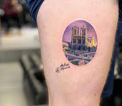 Notre dame green shamrock glitter tattoos 4 pack. Notre Dame Tattoo By Andrea Morales Post 26920