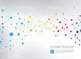 abstract network background file is layered and global colors used geometric graphic design free vector art abstract