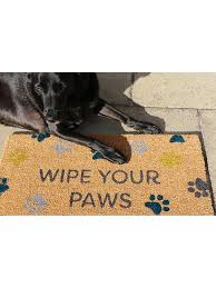 See more ideas about paw, wipes, door mat. Wipe Your Paws Coir Doormat Very Co Uk