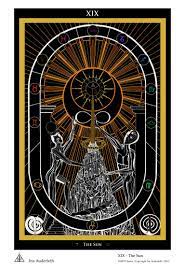 Choose your favorite tarot designs and purchase them as wall art, home decor, phone cases, tote bags, and more! Xix The Sun Tarot Ina Auderieth Tarot I Gnostic And Fantastic Art