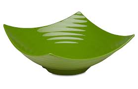Zen Melamine Serving Bowl Green Q Squared Bowl Serving Bowls Melamine