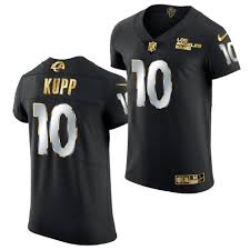 Kupp headlines the rams' list of inactive players for saturday's game. Cooper Kupp Rams Vapor Elite Jersey Black Golden Edition
