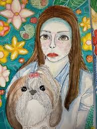 🎨 Year 7's Amazing Self-Portraits! 🎨 Our talented Year 7 students have  been hard at work creating stunning self-portraits, inspired by the  incredible Australian artist and Archibald Prize winner, Del Kathryn Barton!