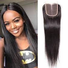 Brazilian straight hair 4 bundles with closure (6) hair quality: 4x4 Straight Virgin Hair Closure Royal Lioness