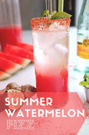 Summer Watermelon Fizz Beloved Plate Recipe Watermelon Drink Pumpkin Drinks Summer Mixed Drinks