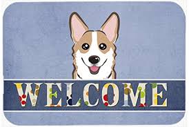 Brush the coat to remove any knot and tangles before you begin bathing. 24h X 36w Multicolor Carolines Treasures Bb1439jcmt Sable Corgi Welcome Kitchen Or Bath Mat 24x36 Bath Home Kitchen Blanckdigital Com