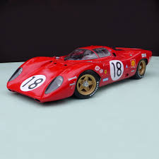 Ferrari 312 P Le Mans 1969 Model In 1 12 Scale Available In Kit Or Handbuilt Creation Profil 24 Models Ferrari Racing Ferrari Sports Car Racing