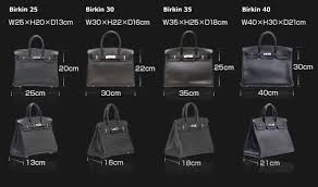 Hermes Birkin Size Chart Hermes Handbags Hermes Bags