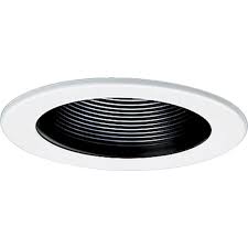 They direct the full output of these lamps to the illumination task. Progress Lighting 4 In 12 Volt Black Recessed Baffle Trim P8037 31 The Home Depot