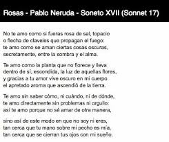 Soneto Xvii Pablo Neruda Me Encanta Esta Poema Porque Neruda Describio El Tipo De Amor Que Quiero Un Dia Un Amor Que Es Tan Words Pablo Neruda Book Quotes