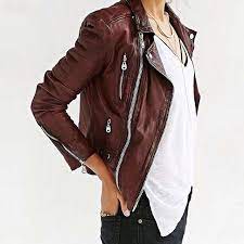 Shopstyle On Instagram Love Us Some Leather Especially In The Color Of The Season Merlot Jacket Outfitideas Fashion Burgundy Leather Jacket Style