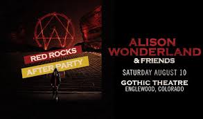 Alison Wonderland Friends Red Rocks After Party At