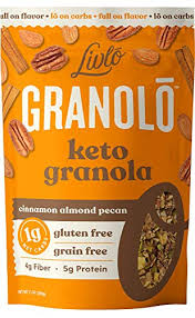 Granola is pretty high in calories but even so, it is still considered to be a very useful food when it comes to weight loss. Livlo Keto Nut Granola Cereal 1g Net Carbs Grain Free Gluten Free Keto Friendly Low Carb Healthy Snack Paleo Diabetic Friendly Food Cinnamon Almond Pecan