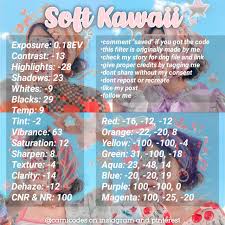 Filter Name Soft Kawaii Di 2020 Pengeditan Foto Trik Fotografi Lightroom