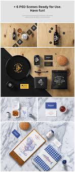 Burger Bar Stationery Mock Up Restaurant Branding Stationery Mockup Burger Bar