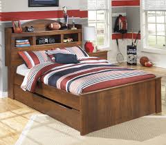 South shore vito queen mates bed with drawers and bookcase headboard. Ashley Signature Design Barchan B228 65 84 86 60 B100 12 Full Bookcase Bed With Trundle Under Bed Storage Unit O Dunk O Bright Furniture Bookcase Beds