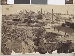 View Of Victoria Hill Bendigo Taken From Old Chum Hill 1876 Victoria Hill Victoria Australia Bendigo