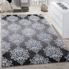 Rätsel hilfe für perser teppich ornament Teppich Wohnzimmer Klassisch Floral Muster Ornament Abstrakt Meliert Grau Ebay
