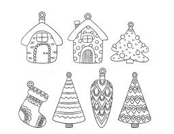Make the outside of your house just as welcomin. Printable Christmas Ornaments Coloring Pages And Templates