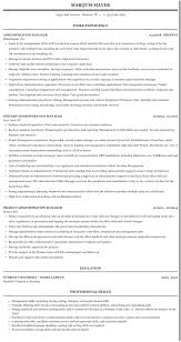 No pressure or anything, but that leaves you with about 6 seconds to make an. Administration Manager Resume Sample Mintresume