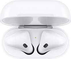 Apple Airpods With Charging Case Latest Model White Mv7n2am A Best Buy In 2020 Apple Airpods 2 Wireless Headphones Bluetooth Headphones