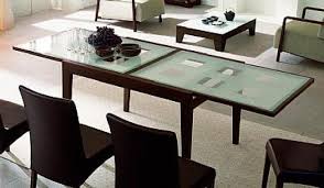 Bon Ton Dining Table Calligaris The Bon Ton Expands From 47 To 94 With An Easy Slide Out Mec Modern Dining Table Glass Kitchen Tables Extension Dining Table