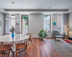 Kitchen wooden floor wholesale price parquet solid hard teak wood flooring. Brilliant Clear Acrylic Dining Room Transitional With Dark Hardwood Floors Kerala Ideas