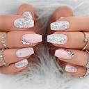 Glitter Diamond Nails for Wedding - SoSo Nail Art | Nails, Nail ...