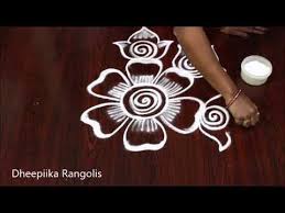 For Beginners Freehand Rangoli Kolam Designs Easy Rangoli Small Muggulu Youtube In 2020 Free Hand Rangoli Design Rangoli Kolam Designs Simple Rangoli