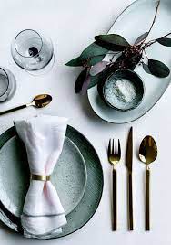 festive table settings for green thumbs tafeldekken tafel keramische tafel
