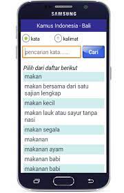 Isi kotak dengan kata/kalimat berbahasa indonesia: Kamus Bahasa Bali Language Translator Bali For Android Apk Download