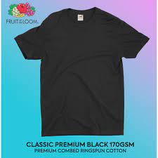 The company's world headquarters is in bowling green, kentucky. Fruit Of The Loom Classic Premium Original Black Shopee Malaysia